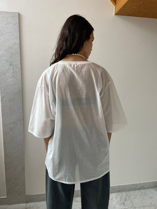 No Holiday Shirt, White BLESS