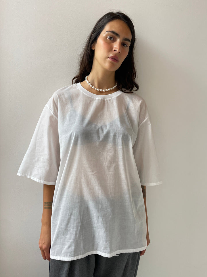 No Holiday Shirt, White BLESS