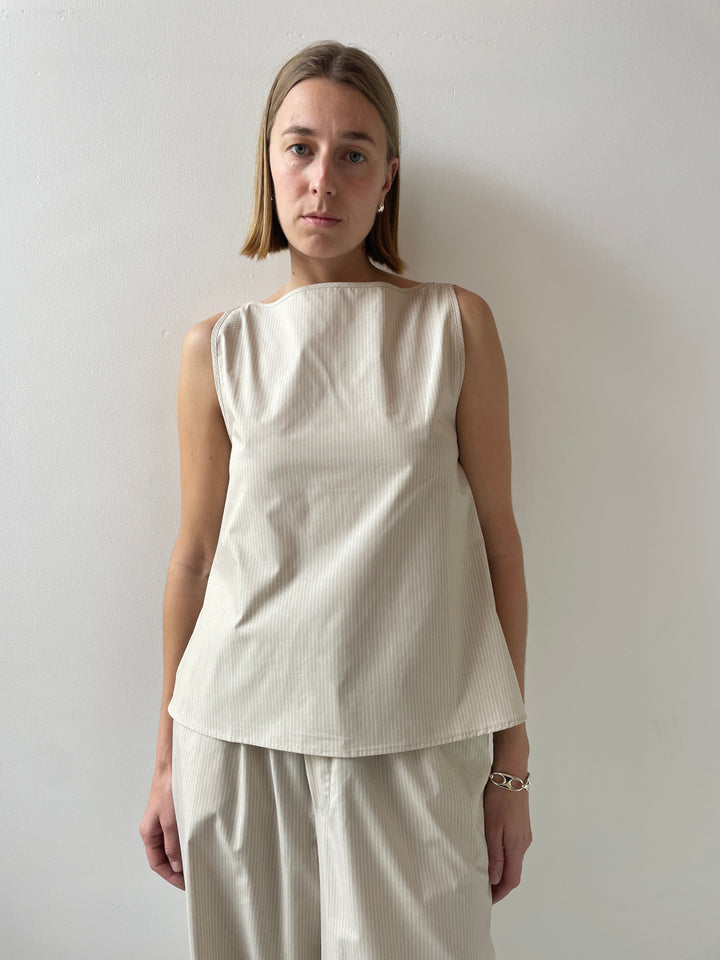 Decti Top, Brown Stripe BASERANGE