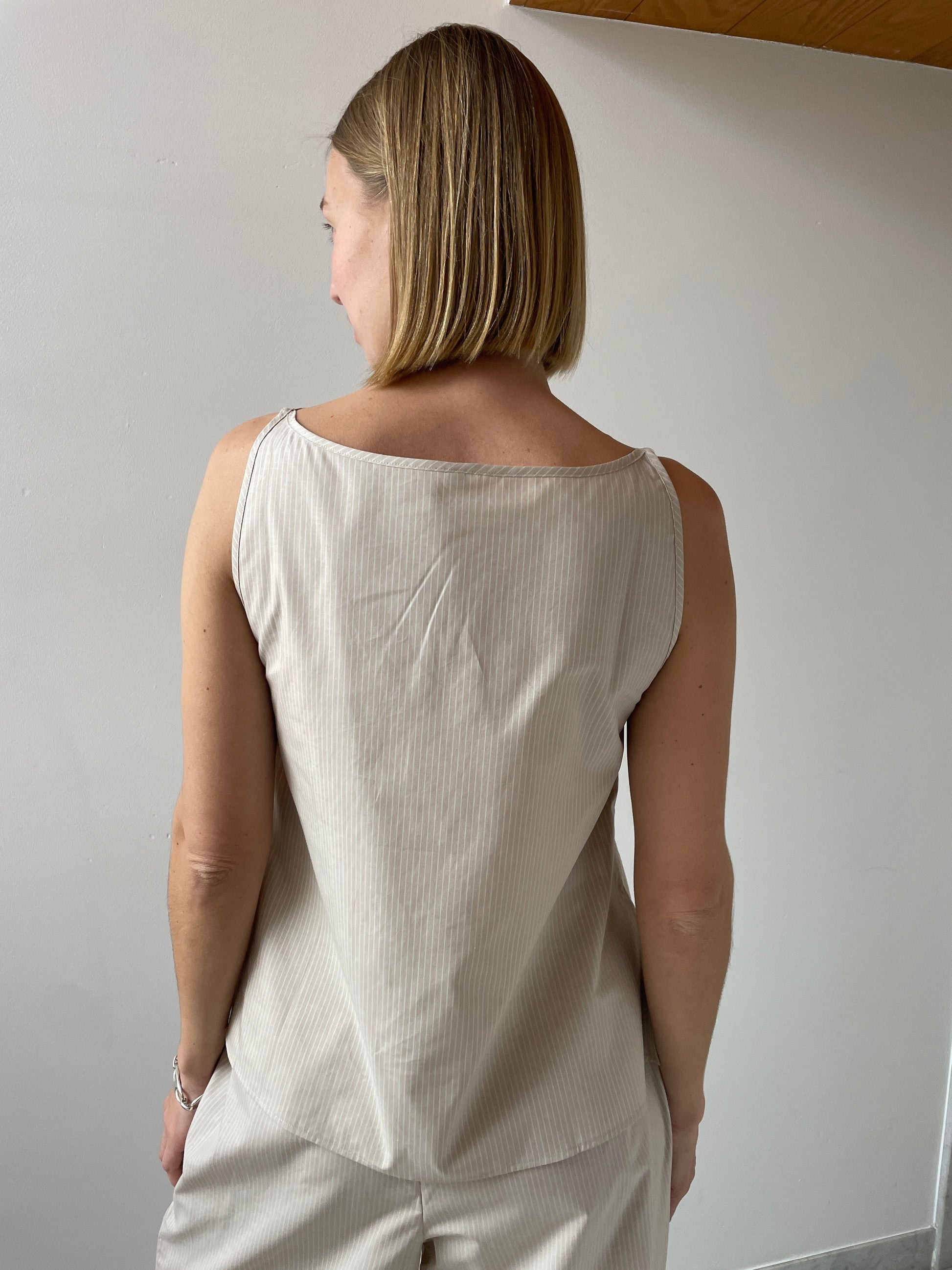 Decti Top, Brown Stripe BASERANGE