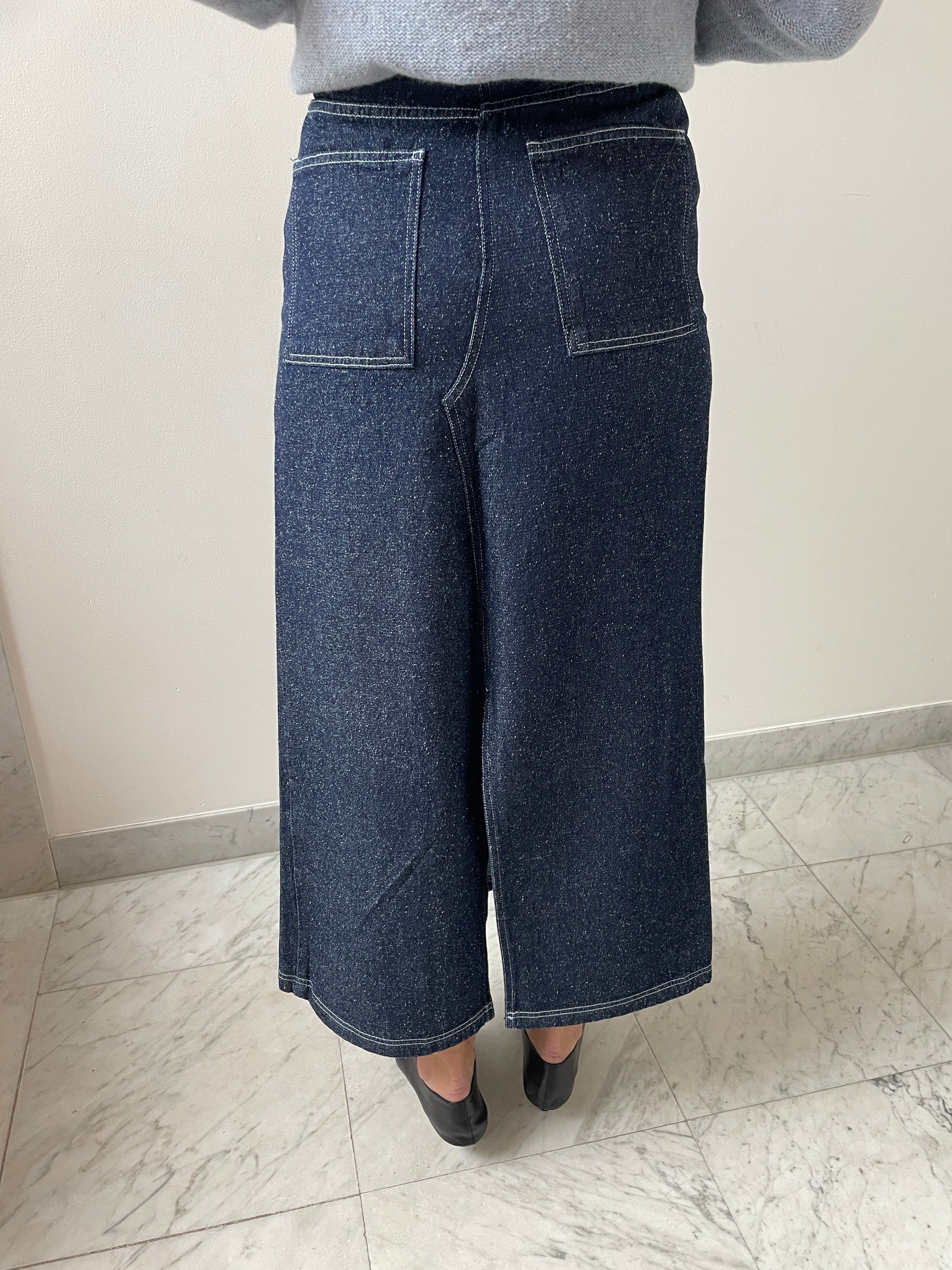 Tajo Skirt, Indigo Blue Wash BASERANGE