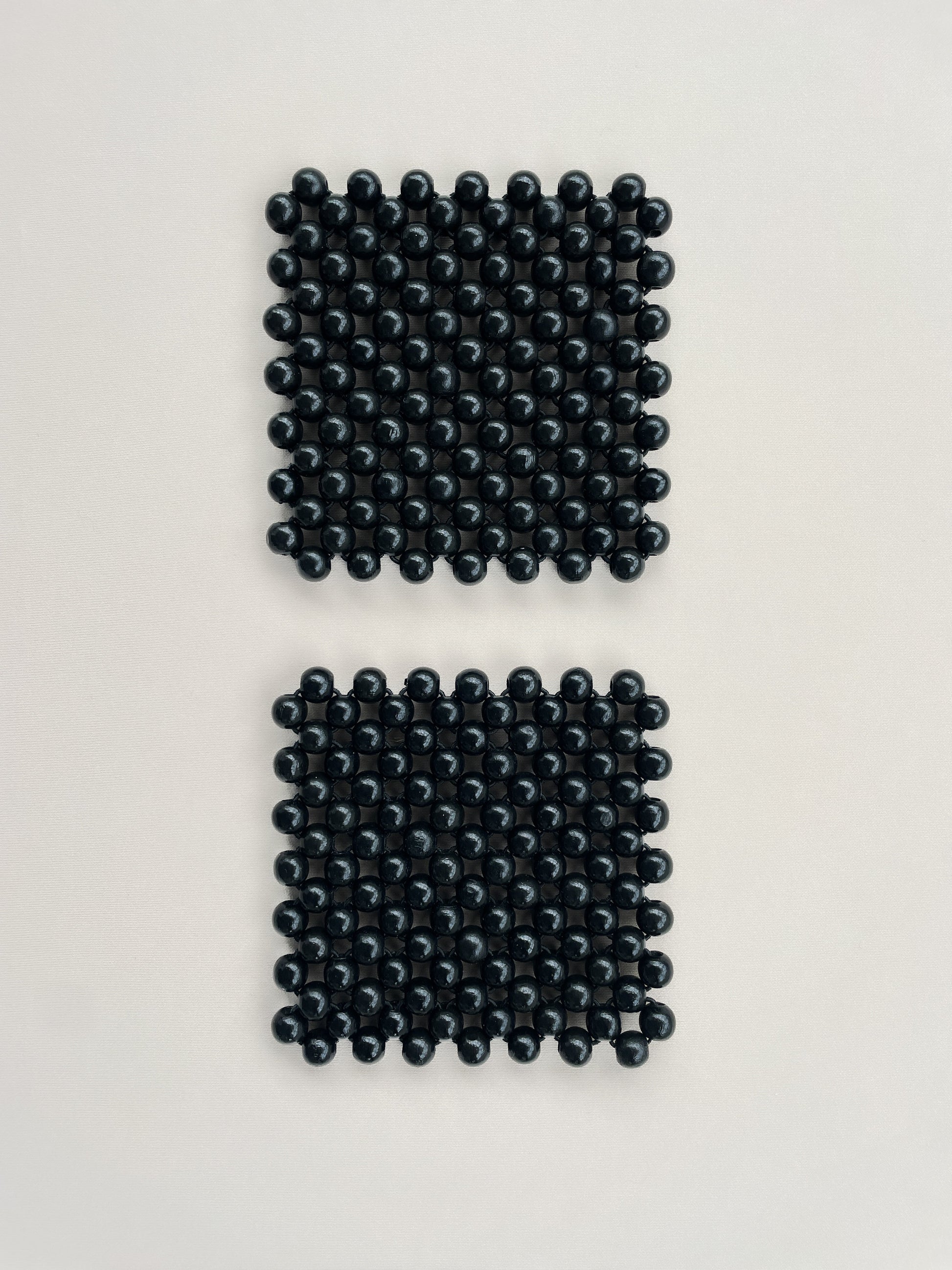 Lacquer Coaster Set, Black PIEN STUDIOS