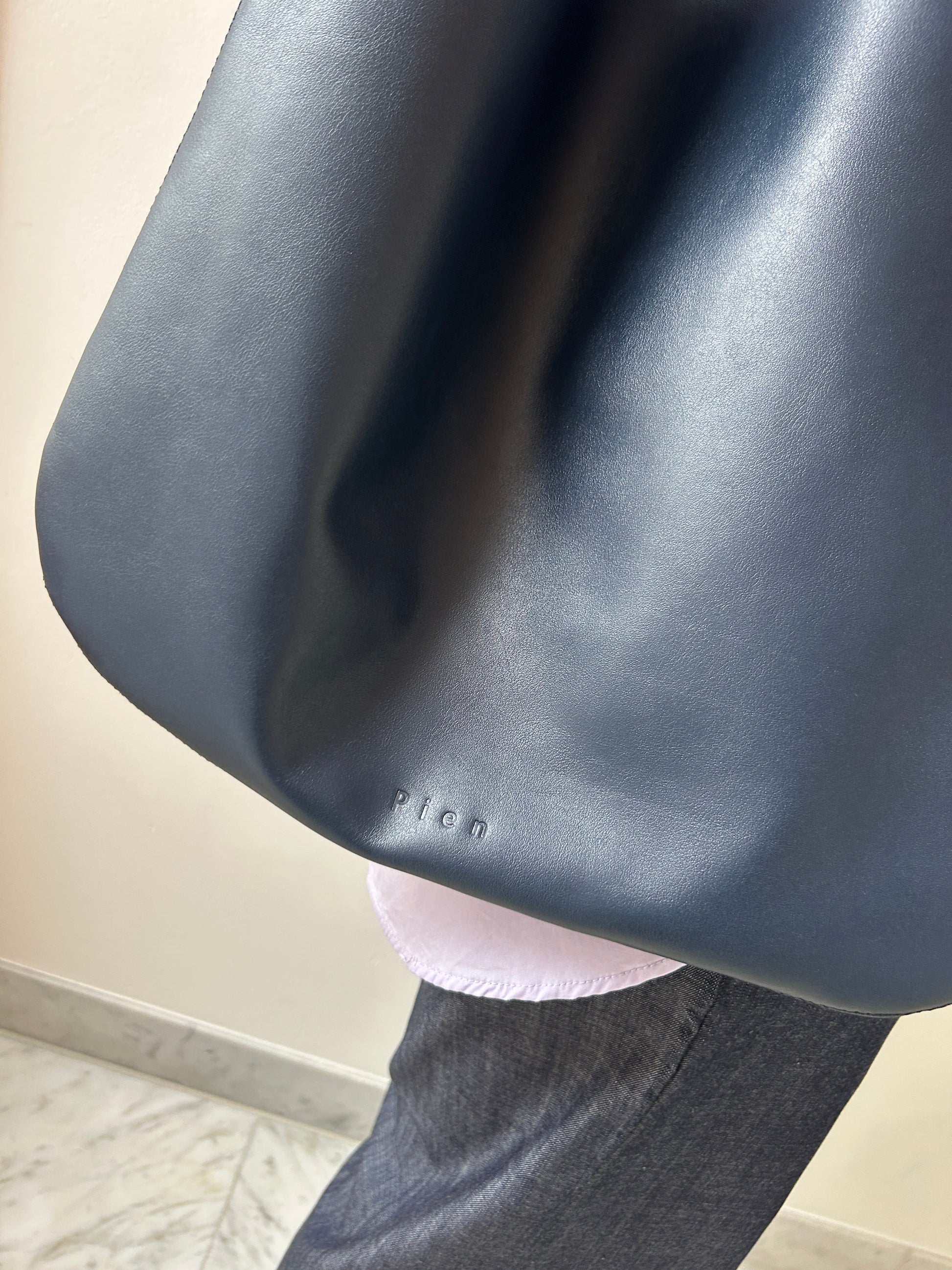 Leather Tote, Flag PIEN STUDIOS