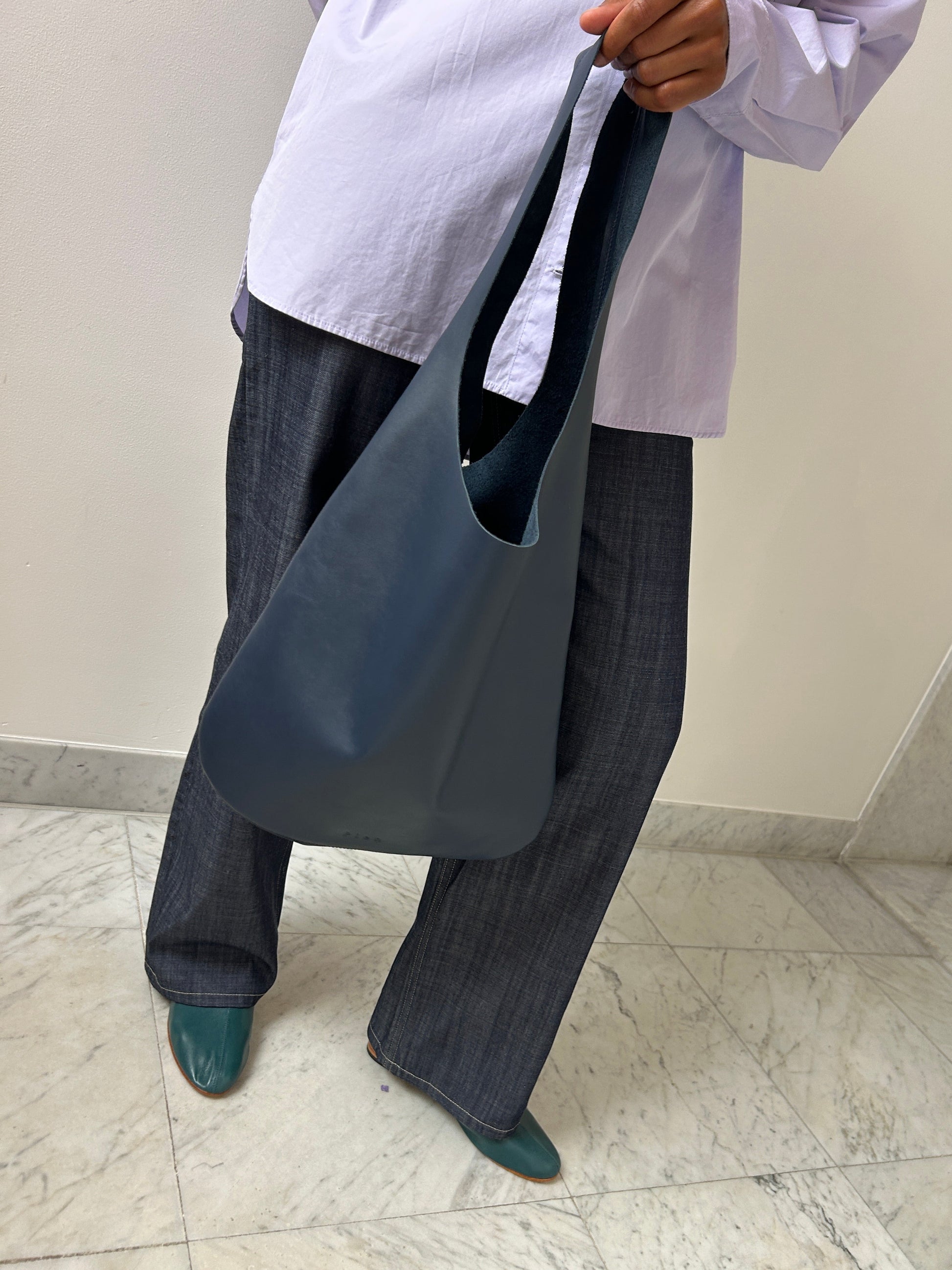 Leather Tote, Flag PIEN STUDIOS