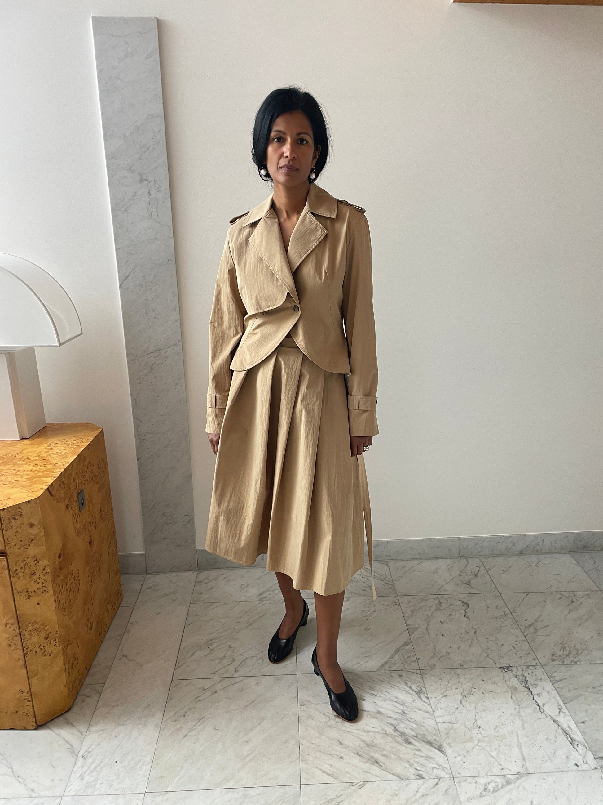 Anne Cropped Jacket, Camel Renaissance Renaissance