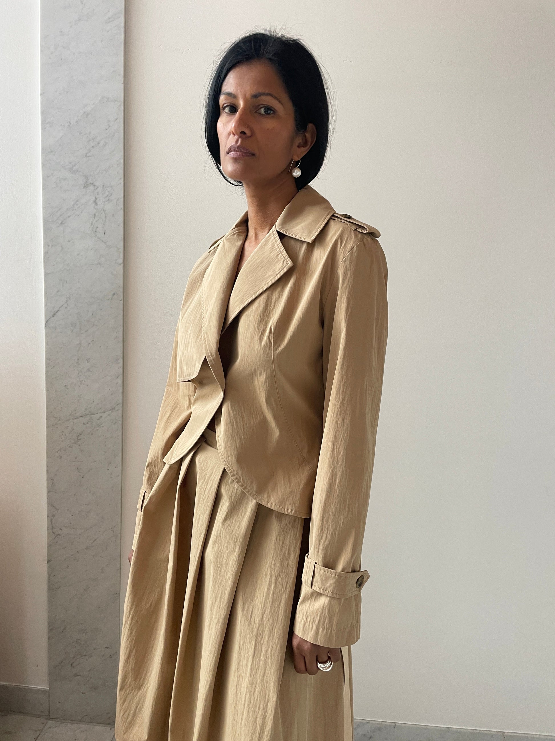 Anne Cropped Jacket, Camel Renaissance Renaissance