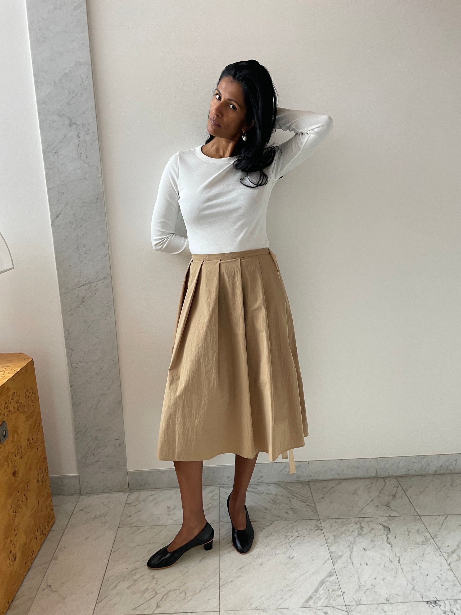 Cyn Skirt, Camel Renaissance Renaissance