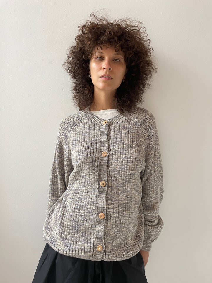 Soar Cardigan, Grey Melange BASERANGE