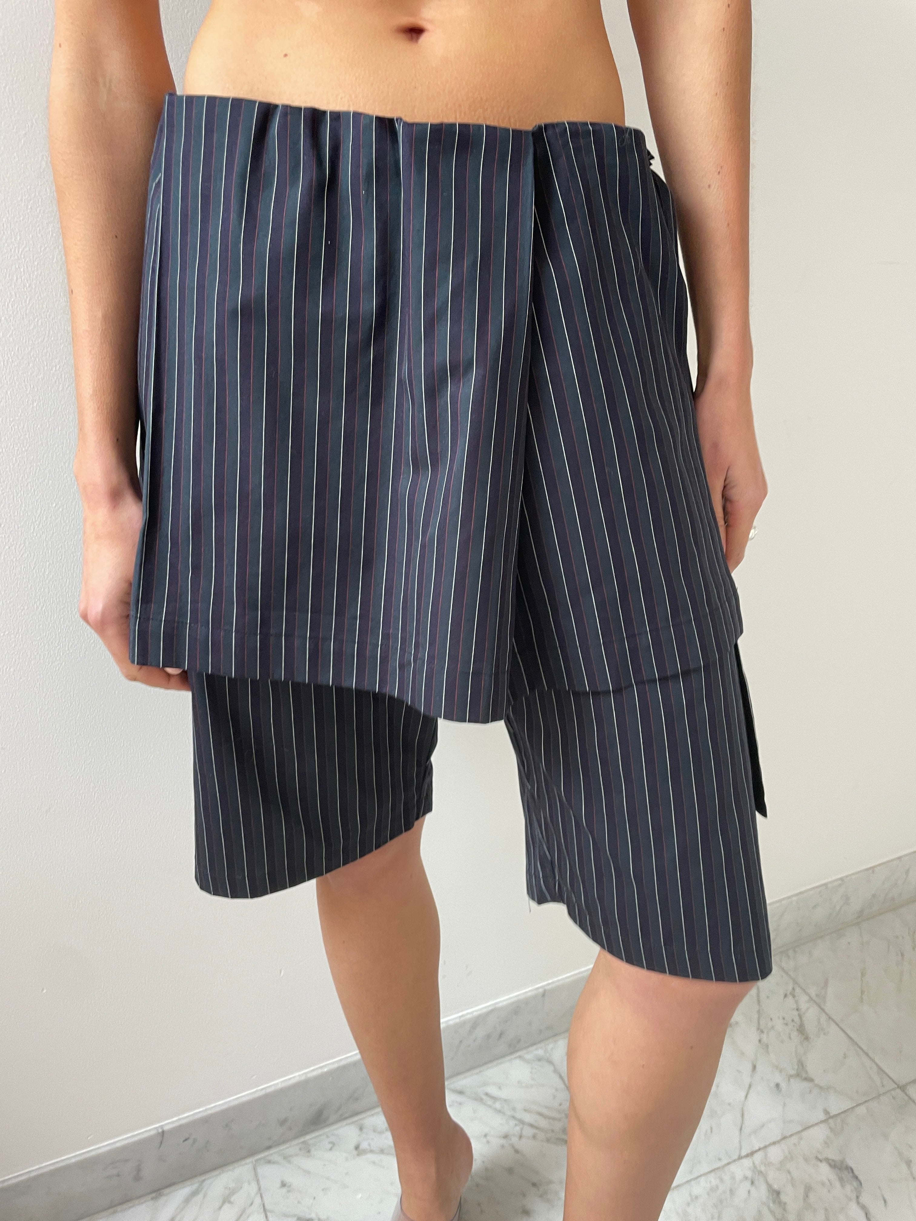 Trek Shorts, Nocturne Stripe – Carmen Amsterdam