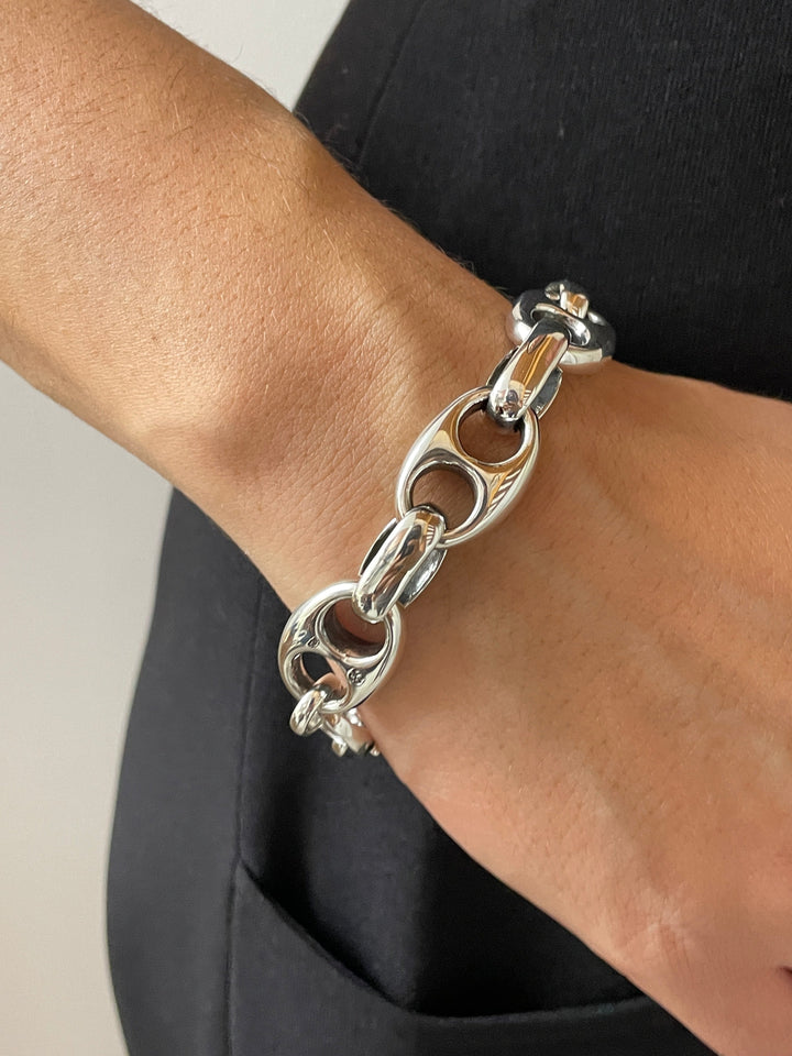 Barbara Chain Bracelet, Sterling Silver SOPHIE BUHAI