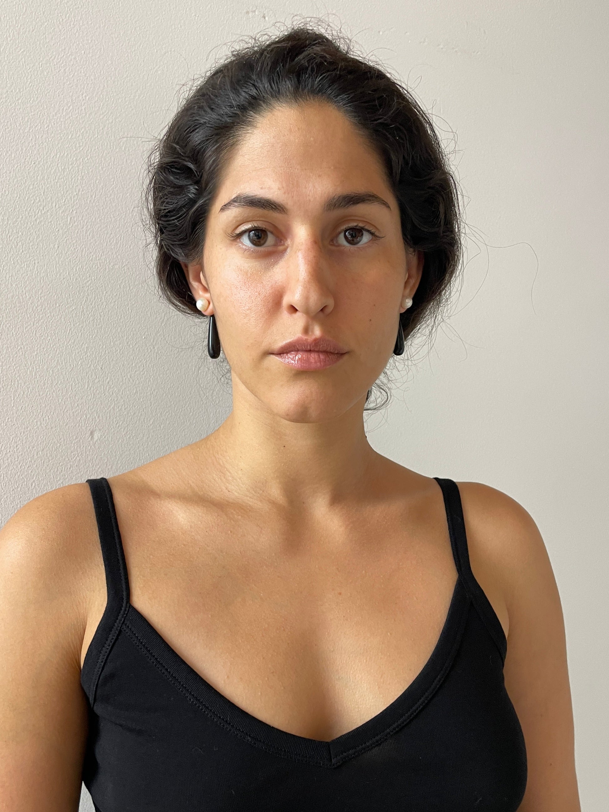 Small Angelyne Earrings, Onyx SOPHIE BUHAI