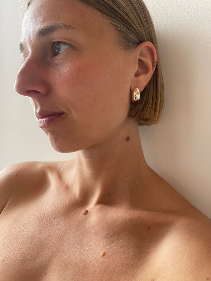 Hinged Hoop, Sterling Silver SOPHIE BUHAI