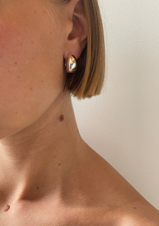 Hinged Hoop, Sterling Silver SOPHIE BUHAI