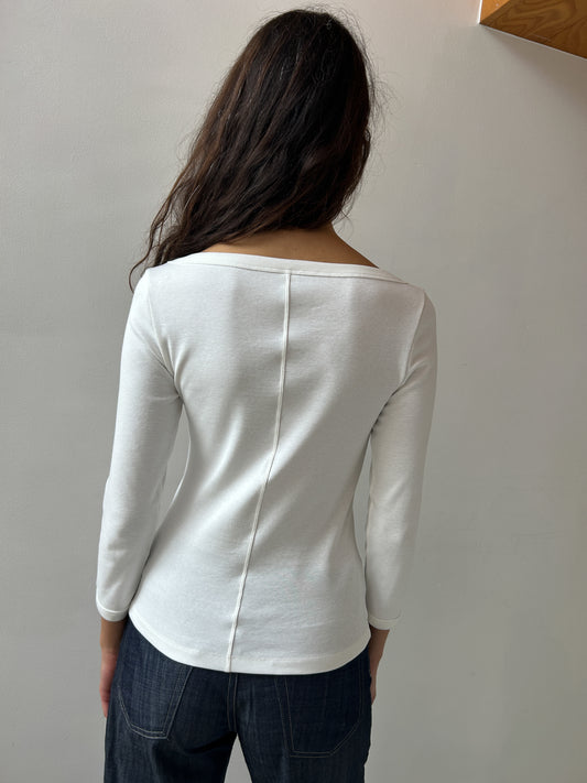 Steffi Tee, White