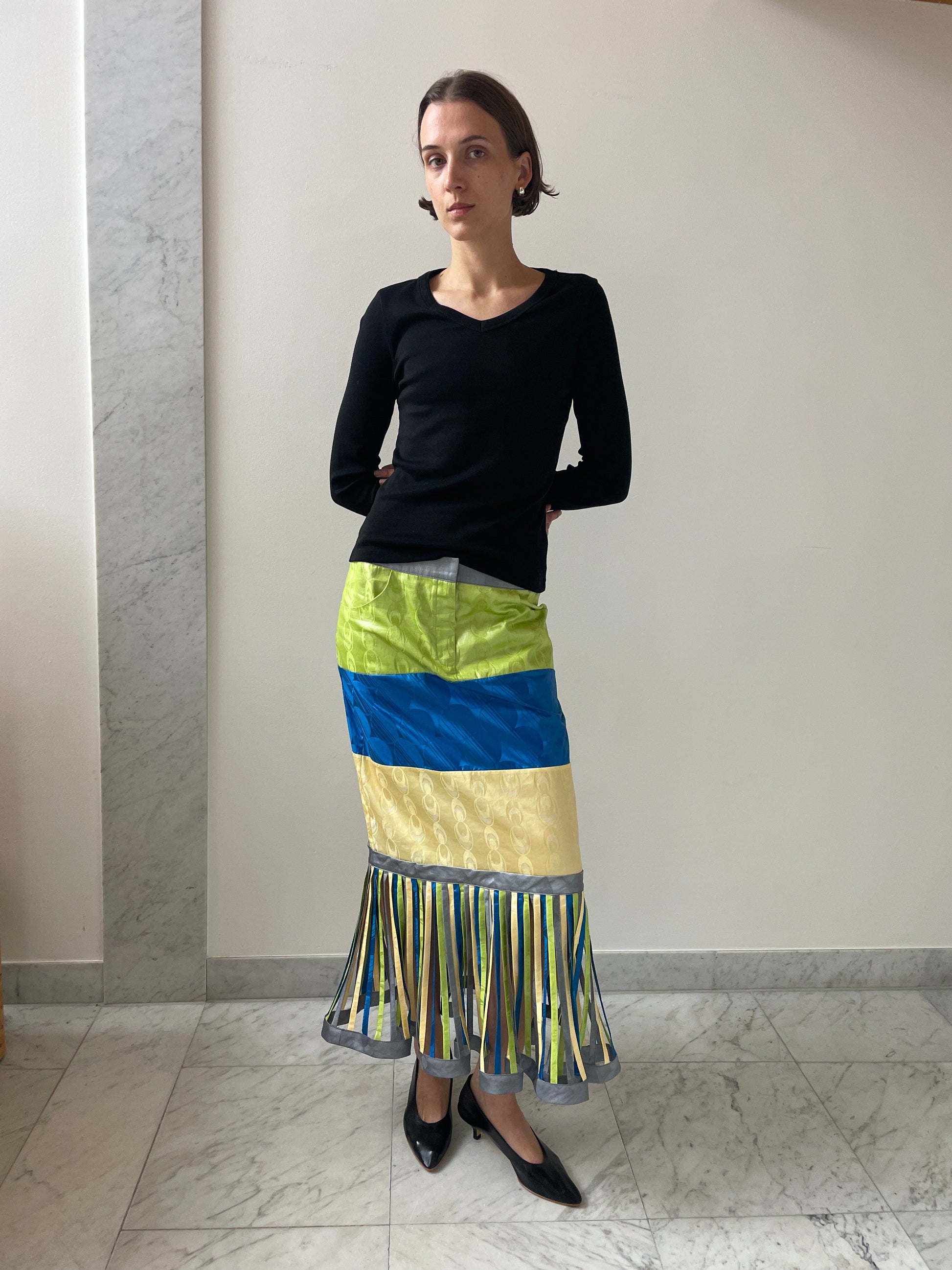Skirt Maxi Soleil, Multi SUPER YAYA
