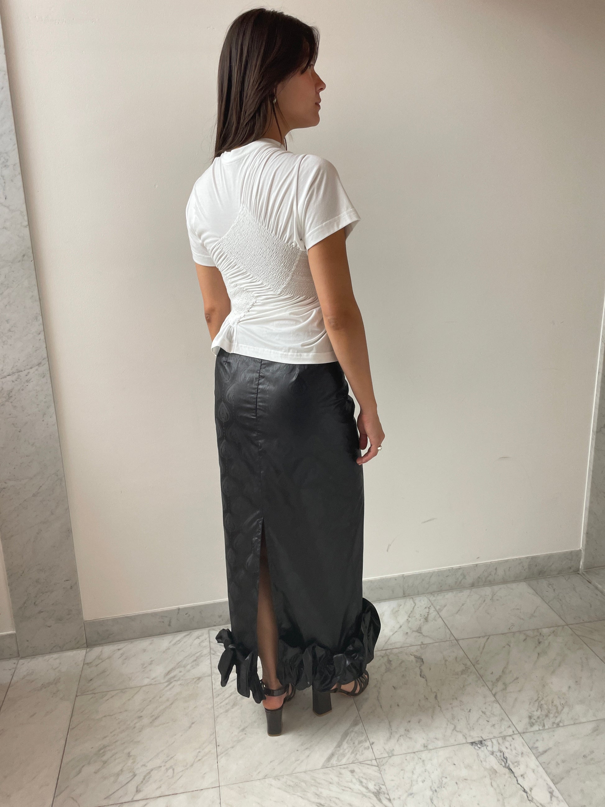 Nayla Maxi Skirt, Black SUPER YAYA