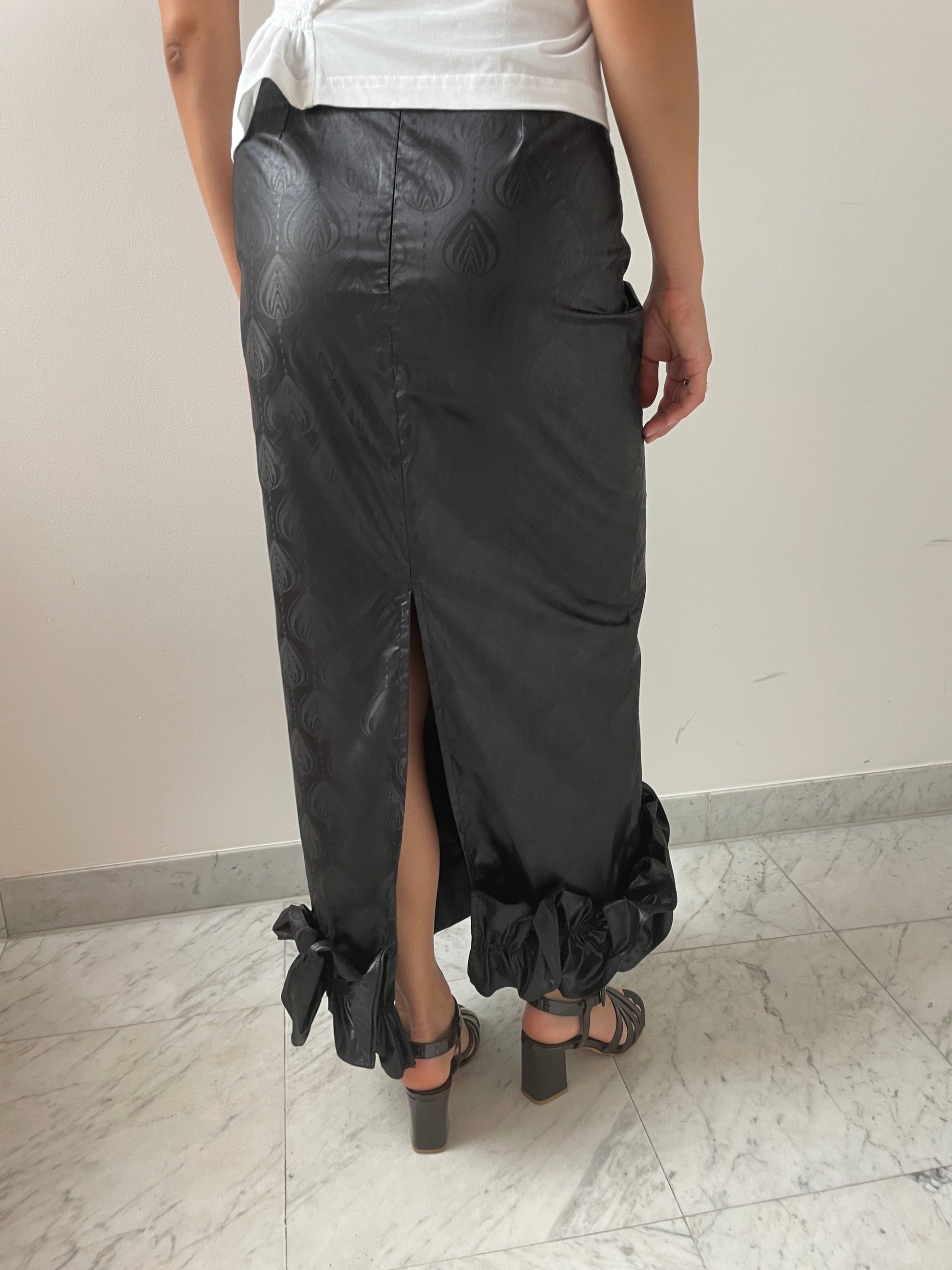 Nayla Maxi Skirt, Black SUPER YAYA