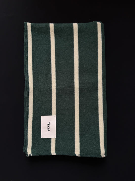 Lambswool Blanket, Rugby Stripes TEKLA