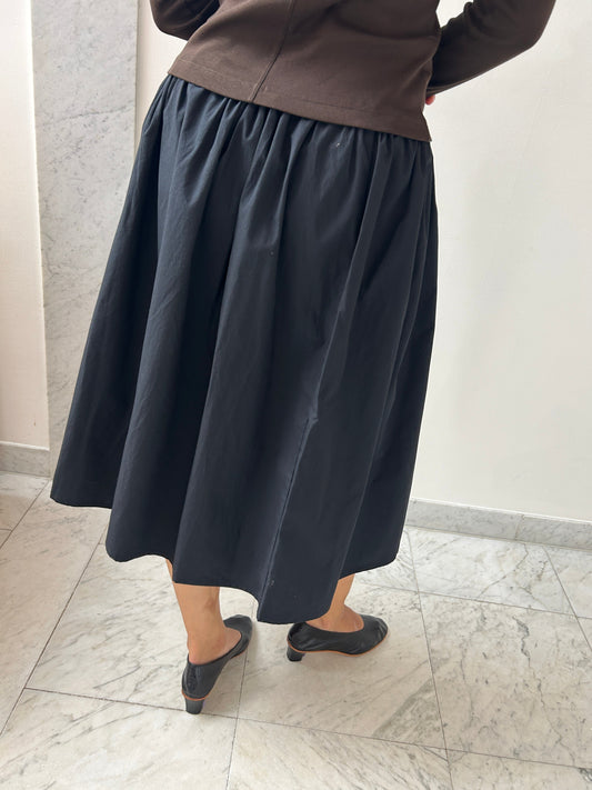 Tie Skirt, Black Brooke Callahan