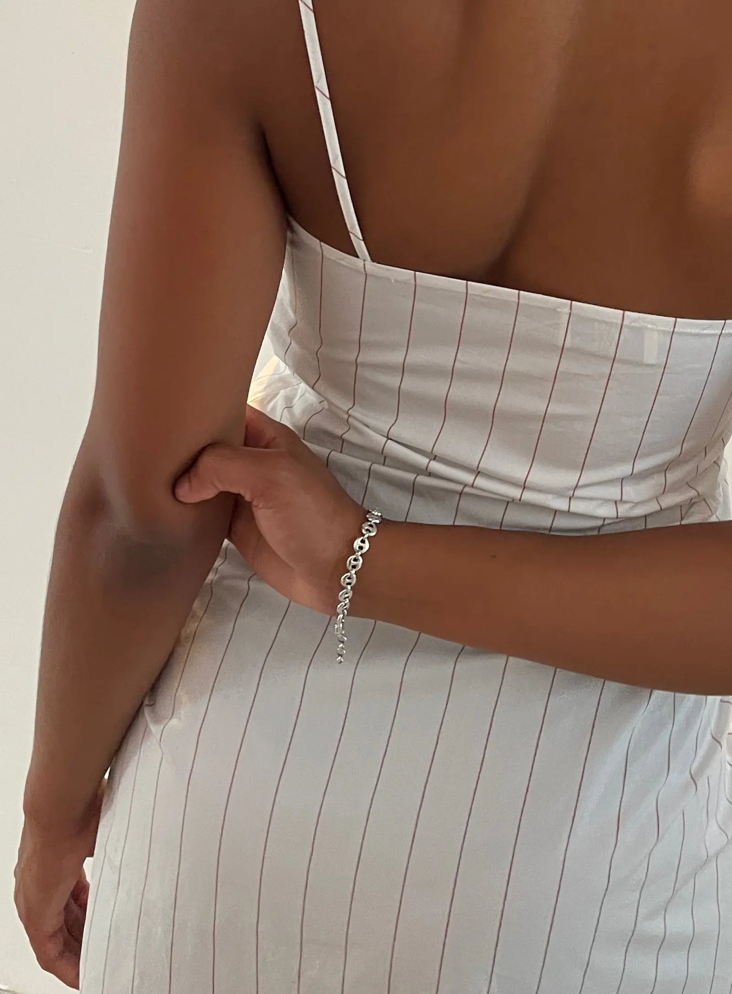 Small Circle Link Bracelet, Sterling Silver SOPHIE BUHAI