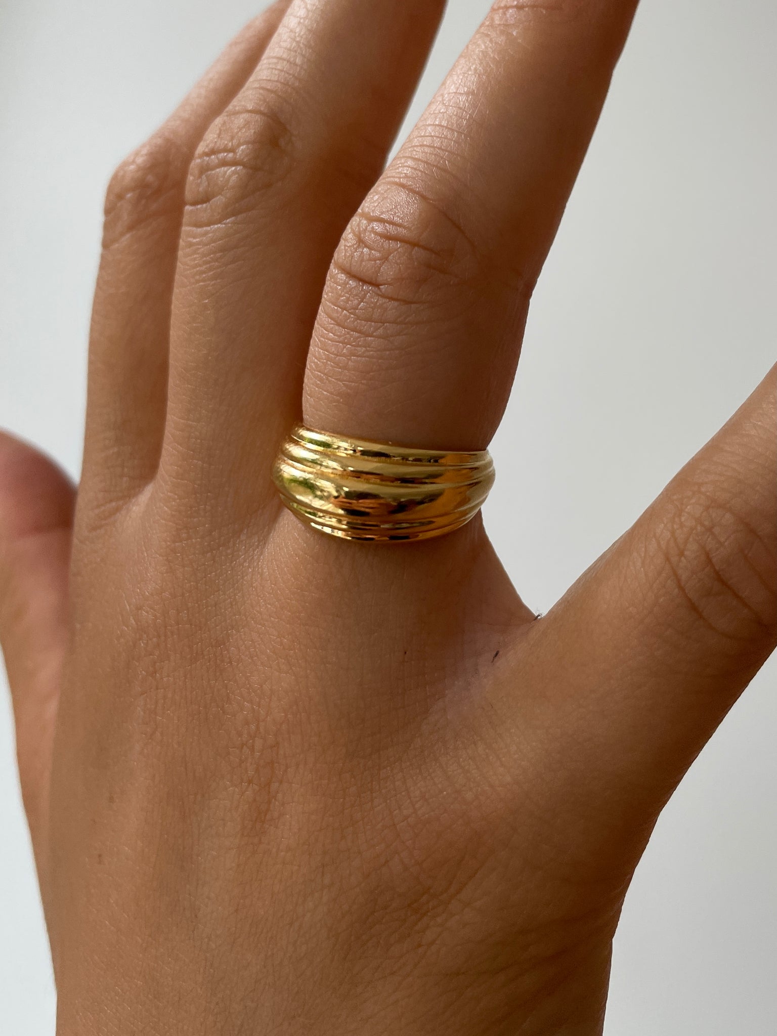 Blondeau Pinky Ring, 18K Gold Vermeil