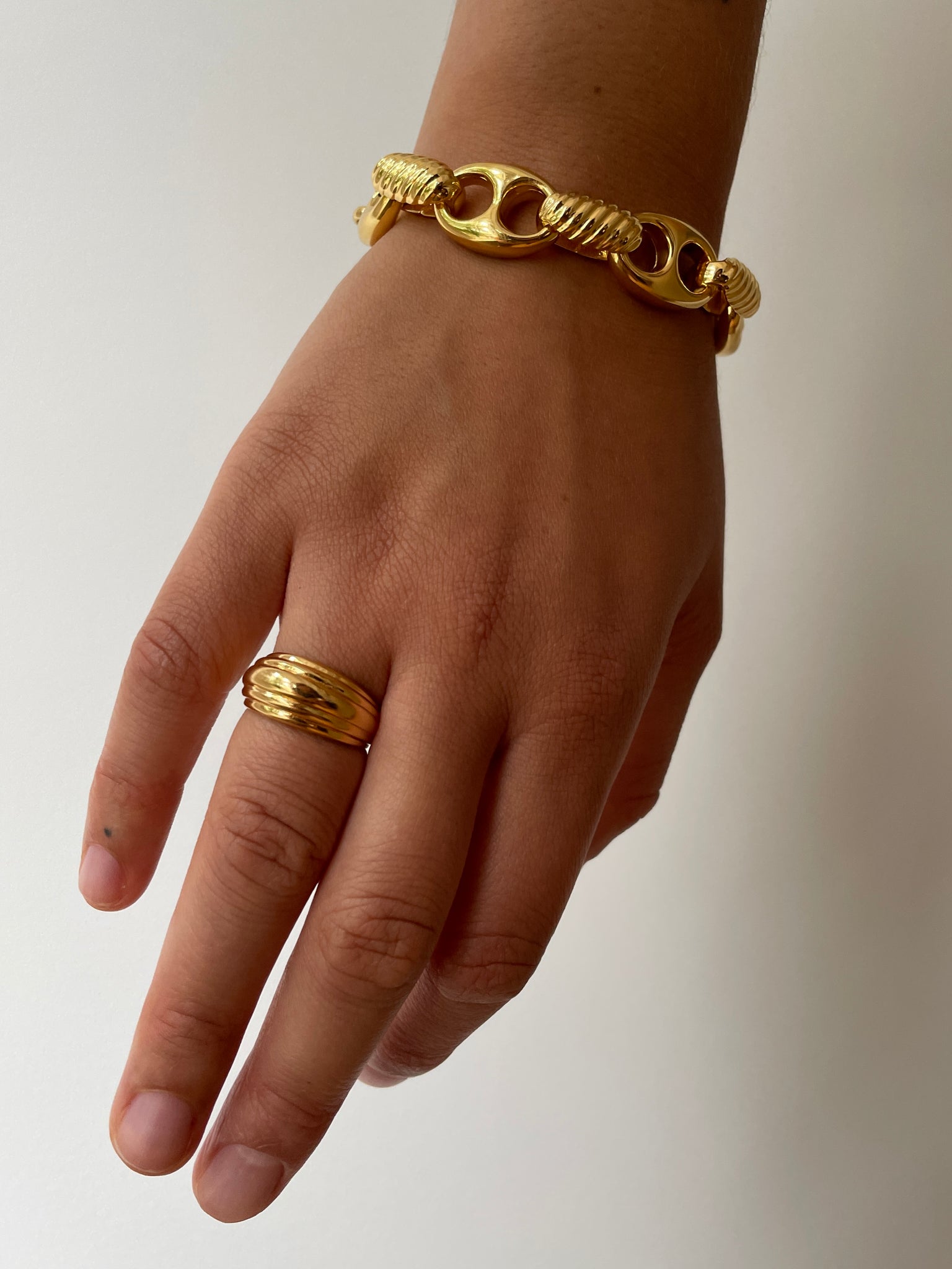 Blondeau Pinky Ring, 18K Gold Vermeil