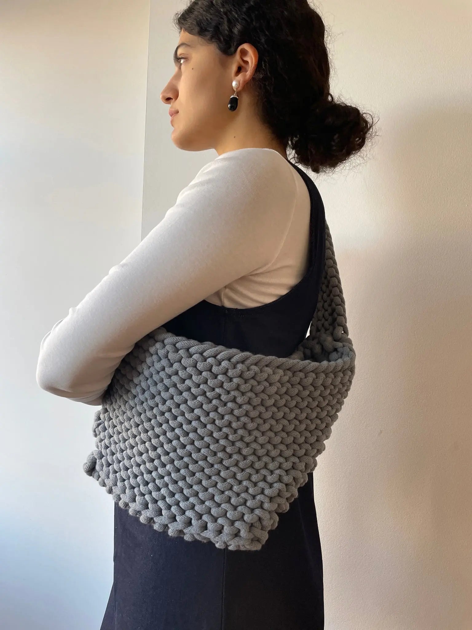 Bag Large, Steel Gray PIEN STUDIOS