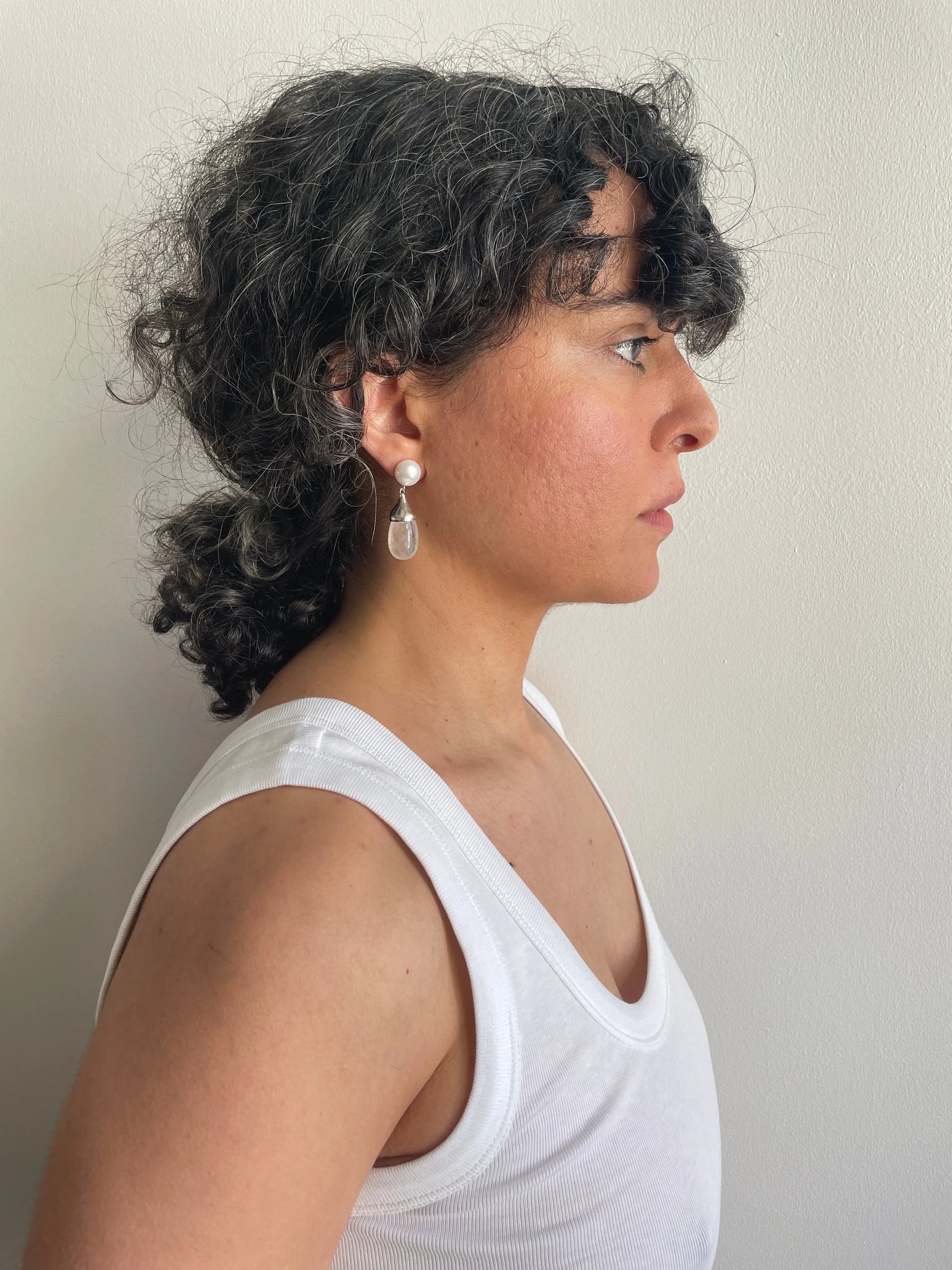 Audrey Earrings, Quartz SOPHIE BUHAI