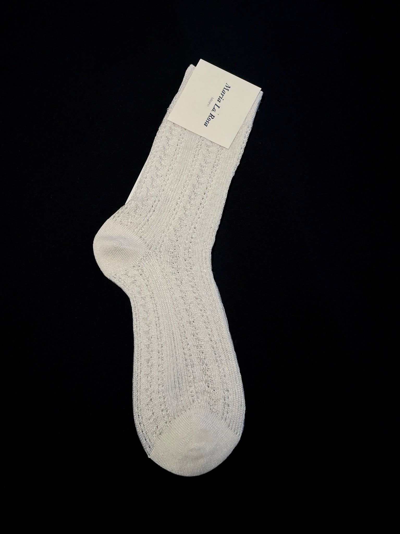 Lace Socks, White