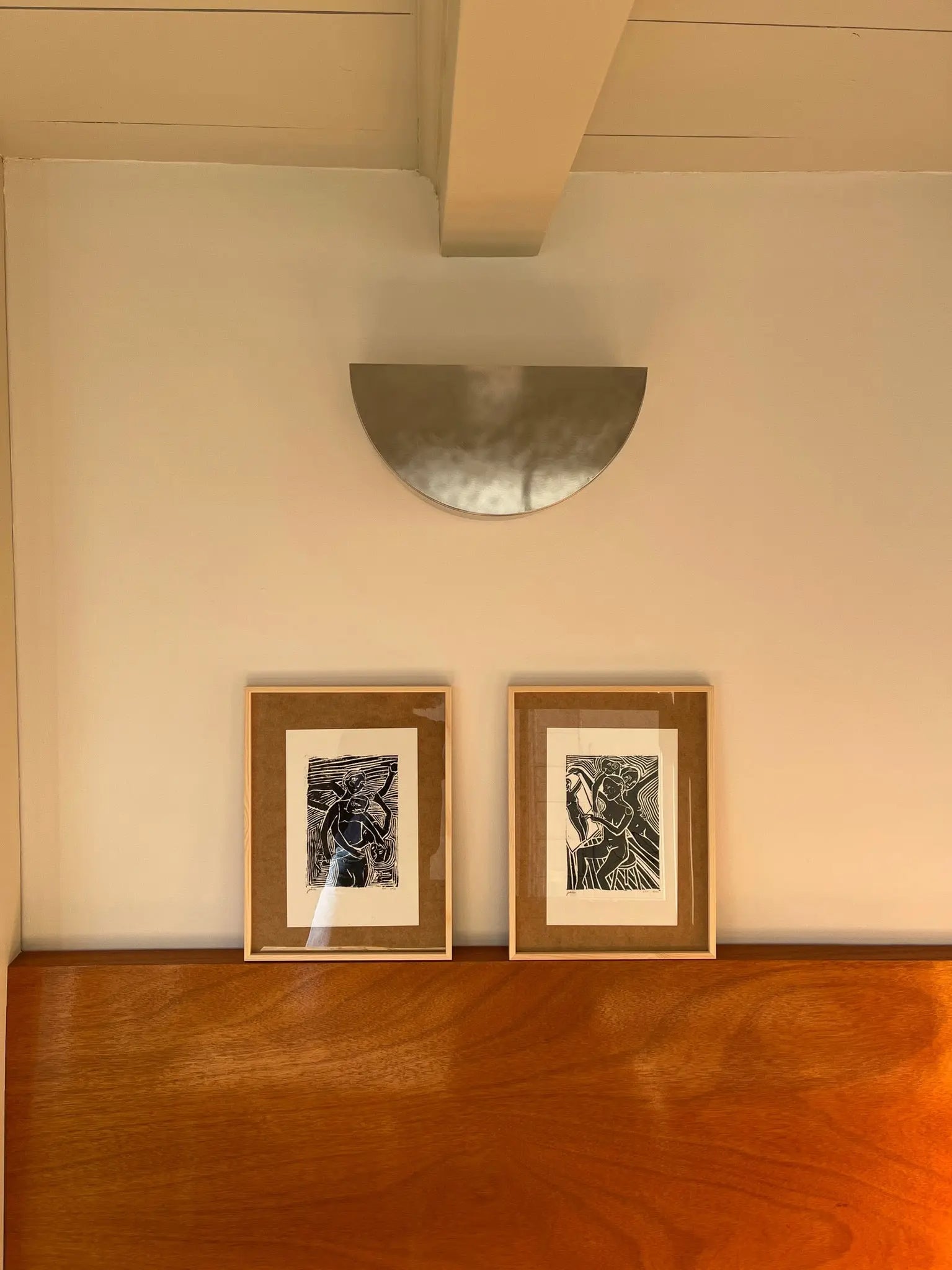The Painters Demons (2022), Linocut JOLINE KWAKKENBOS