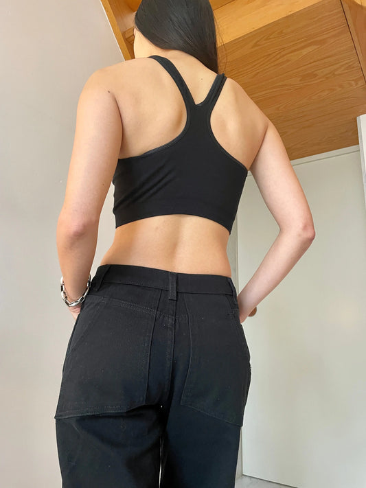 Oleta Highneck Bra, Black BASERANGE