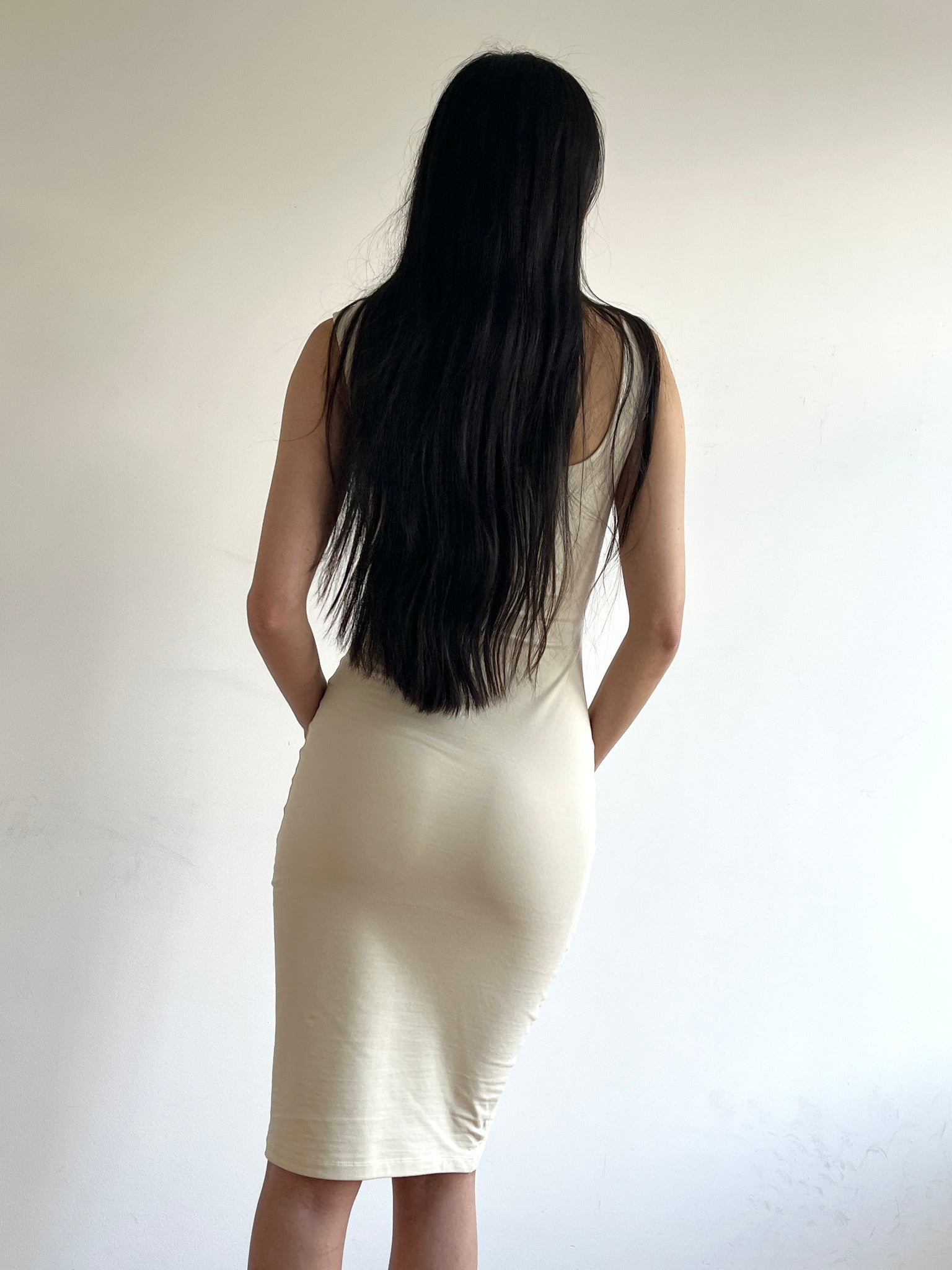 Nur Midi Dress, Off White
